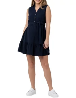 Best reviews of 😍 Ripe June Sleeveless Tiered 👗 Dress In Navy 🔥