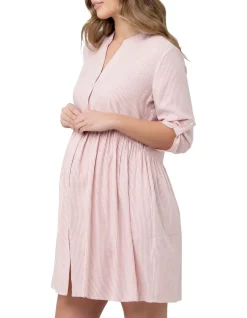 Wholesale 🌟 Sam Stripe 👗 Dress In Terracotta Orange/White ❤️ -Sweetheart Sales Store unnamed file 1141