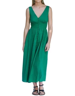 Hot Sale 𧨠MLM Label Elements Midi In Green π