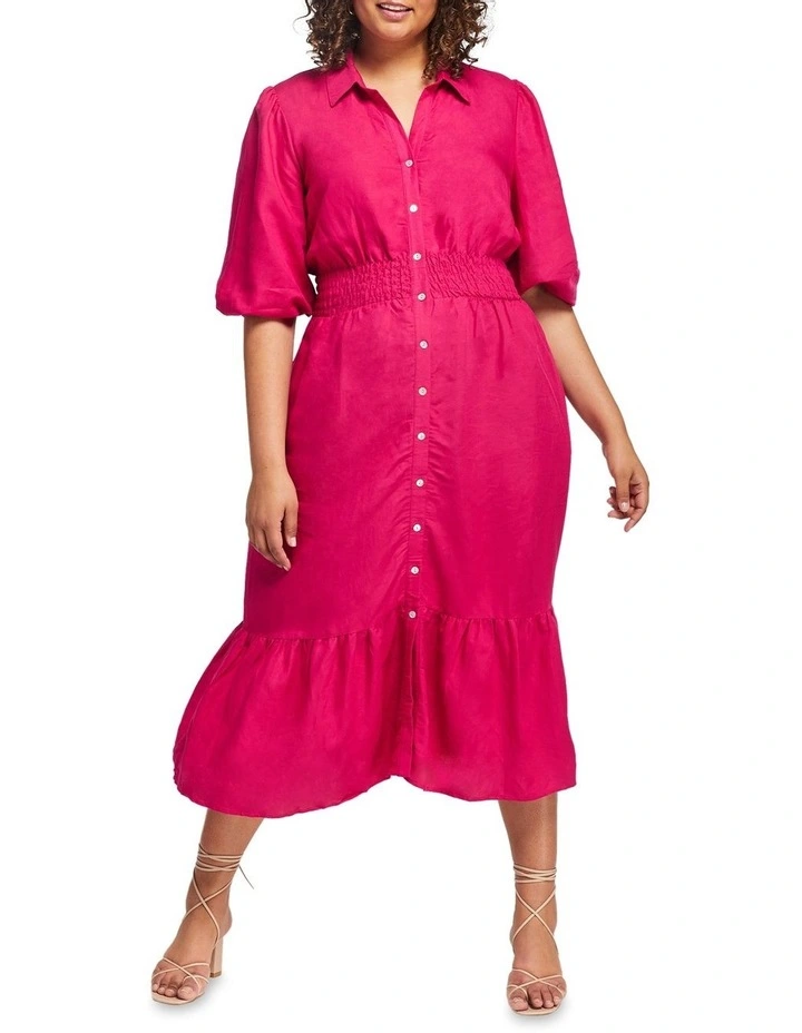 Top 10 π Stella Villa π Dress In Magenta π 6 Top 10 π Stella Villa π Dress In Magenta π - Image 4