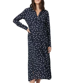 Best Sale π Ripe Spot π Shirt π Dress Navy/White π