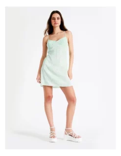 Best reviews of 🔔 Miss Shop Eco Tie Back Satin Slip Mini 👗 Dress In Assorted 🛒
