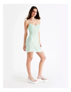 Best reviews of 🔔 Miss Shop Eco Tie Back Satin Slip Mini 👗 Dress In Assorted 🛒 -Sweetheart Sales Store unnamed file 1246