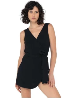 Budget ๐ Rusty Di Como Wrap ๐ Dress Black โ๏ธ