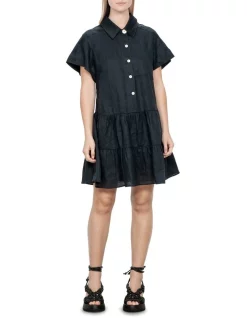 Best reviews of ✨ Veronika Maine Fine Ramie 👕 Shirt 👗 Dress In Ink 🤩