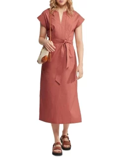 Budget 🎉 Oxford Deja Cotton Poplin 👗 Dress In Desert Rose 🎁 -Sweetheart Sales Store unnamed file 1389