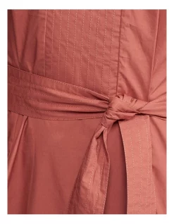 Budget 🎉 Oxford Deja Cotton Poplin 👗 Dress In Desert Rose 🎁 -Sweetheart Sales Store unnamed file 1390