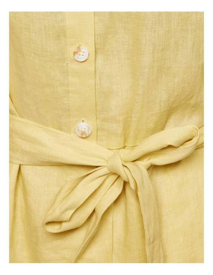 Best Sale π Oxford Kiana Balloon Sleeve Linen π Dress In Yellow π₯ 8 Best Sale π Oxford Kiana Balloon Sleeve Linen π Dress In Yellow π₯ - Image 6