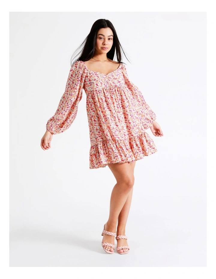 New β Tokito Babydoll Puff Sleeve Mini π Dress In Assorted β 4 New β Tokito Babydoll Puff Sleeve Mini π Dress In Assorted β - Image 2