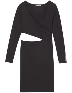 Hot Sale β Calvin Klein π Jeans Wrap Cut Out Jersey π Dress In Black β€οΈ 11 Hot Sale β Calvin Klein π Jeans Wrap Cut Out Jersey π Dress In Black β€οΈ -Sweetheart Sales Store unnamed file 1429