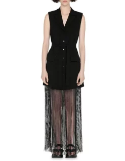 Brand new 😍 Cue Sleeveless Blazer 👗 Dress In Black 😉