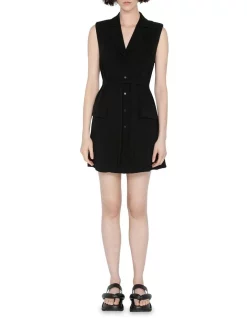 Brand new 😍 Cue Sleeveless Blazer 👗 Dress In Black 😉 -Sweetheart Sales Store unnamed file 1438