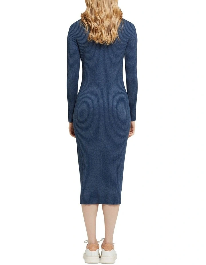 Discount β€οΈ Oxford Elisa Rib Knit π Dress Blue π 5 Discount β€οΈ Oxford Elisa Rib Knit π Dress Blue π - Image 3