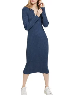Discount β€οΈ Oxford Elisa Rib Knit π Dress Blue π 11 Discount β€οΈ Oxford Elisa Rib Knit π Dress Blue π -Sweetheart Sales Store unnamed file 1480