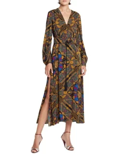 Discount ⌛ Sass & Bide One Day I Am Print Maxi 👗 Dress Multi ⌛
