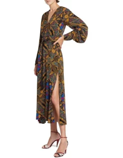 Discount ⌛ Sass & Bide One Day I Am Print Maxi 👗 Dress Multi ⌛ -Sweetheart Sales Store unnamed file 1495