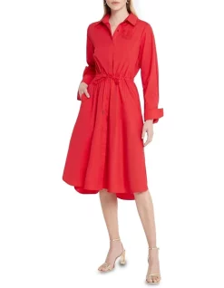 New 🎁 Sass & Bide Dare To Dream 👚 Shirt 👗 Dress In Red 😀