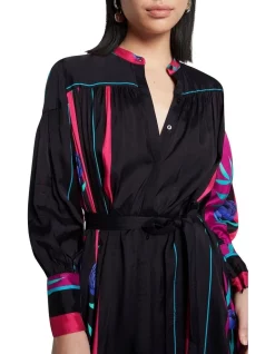 Flash Sale 🎁 Sass & Bide Make It Known Maxi 👕 Shirt 👗 Dress In Multi 🎁 -Sweetheart Sales Store unnamed file 1513