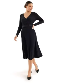 Discount 😉 Review Jamie Knit 👗 Dress In Black 👍 -Sweetheart Sales Store unnamed file 1577