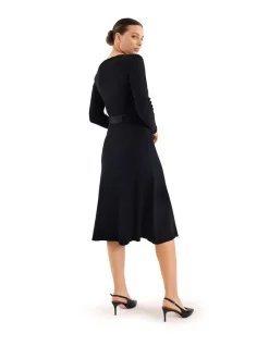 Discount 😉 Review Jamie Knit 👗 Dress In Black 👍 -Sweetheart Sales Store unnamed file 1578