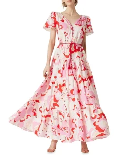 Flash Sale 🎁 Elliatt Gisli Maxi 👗 Dress Red/Pink 🛒 -Sweetheart Sales Store unnamed file 1586