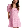 Best reviews of 🛒 Forever New Tia Broderie Mini 👗 Dress Pink 🤩