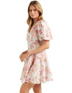 Best Sale ❤️ Forever New Petite Violet Fit And Flare Mini In White 🌟 -Sweetheart Sales Store unnamed file 1650