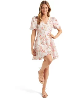 Best Sale ❤️ Forever New Petite Violet Fit And Flare Mini In White 🌟 -Sweetheart Sales Store unnamed file 1652