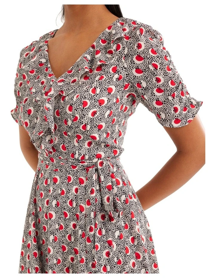 Best deal β¨ Review Katie Spot Ruffle π Dress In Multi π₯ 4 Best deal β¨ Review Katie Spot Ruffle π Dress In Multi π₯ - Image 2