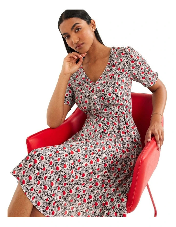 Best deal β¨ Review Katie Spot Ruffle π Dress In Multi π₯ 6 Best deal β¨ Review Katie Spot Ruffle π Dress In Multi π₯ - Image 4