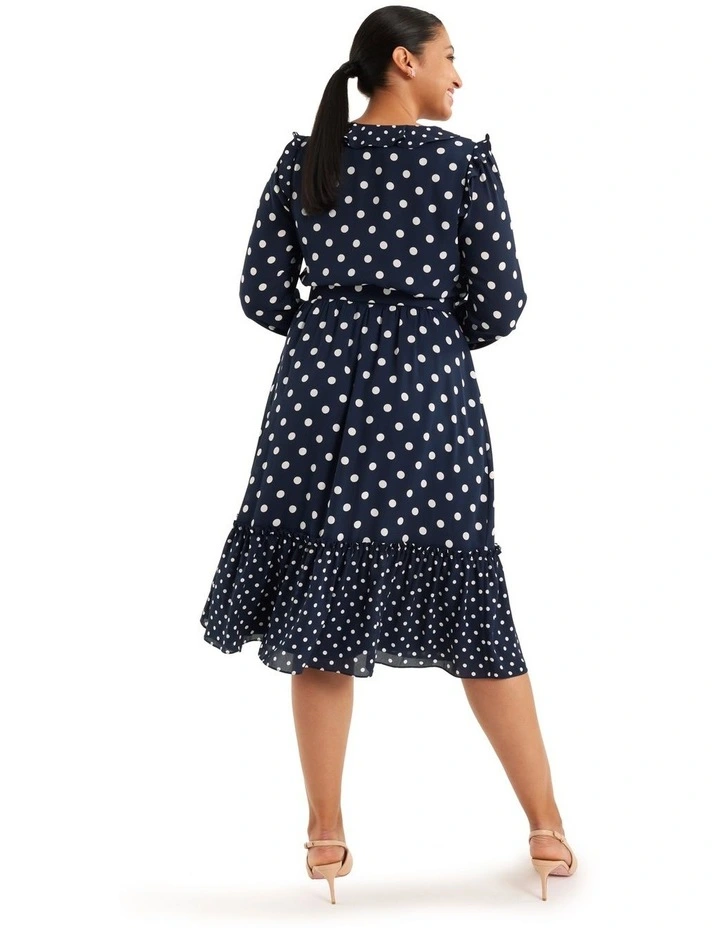 Brand new π Review Audrey Spot π Dress In Navy π 4 Brand new π Review Audrey Spot π Dress In Navy π - Image 2