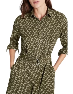 Cheapest 🔔 David Lawrence Catalina 👚 Shirt 👗 Dress In Khaki 😉 -Sweetheart Sales Store unnamed file 1741
