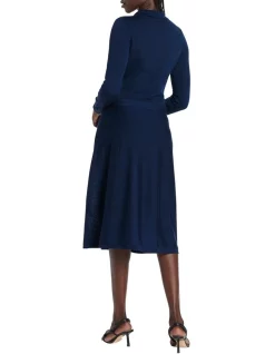Buy 🔥 David Lawrence Harriet Knit Polo 👗 Dress Slate Blue 👍 -Sweetheart Sales Store unnamed file 1744
