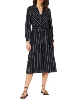 Best Sale ๐คฉ David Lawrence Nicole Stripe ๐ Dress ๐ฅ