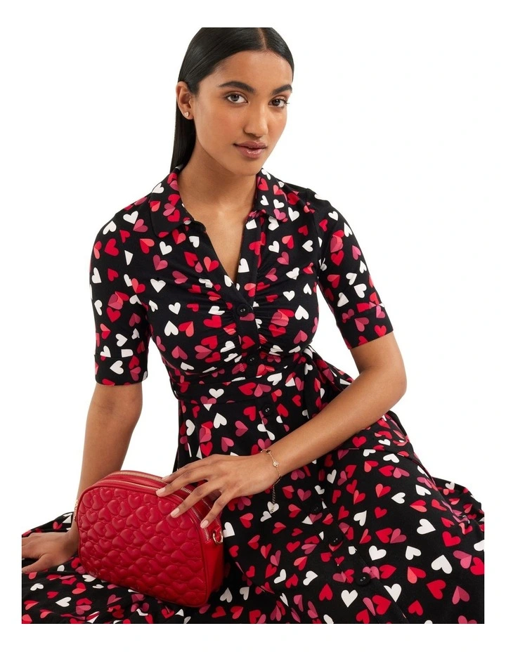 Buy β€οΈ Review Always & Forever Jersey π Dress In Black Multi π 5 Buy β€οΈ Review Always & Forever Jersey π Dress In Black Multi π - Image 3