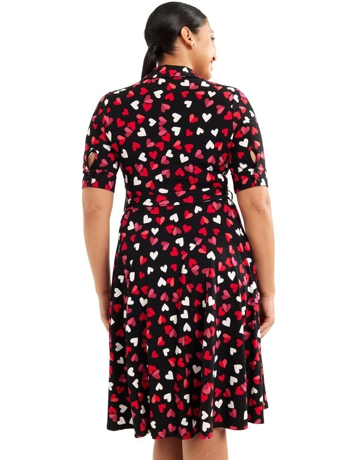 Buy β€οΈ Review Always & Forever Jersey π Dress In Black Multi π 9 Buy β€οΈ Review Always & Forever Jersey π Dress In Black Multi π - Image 7