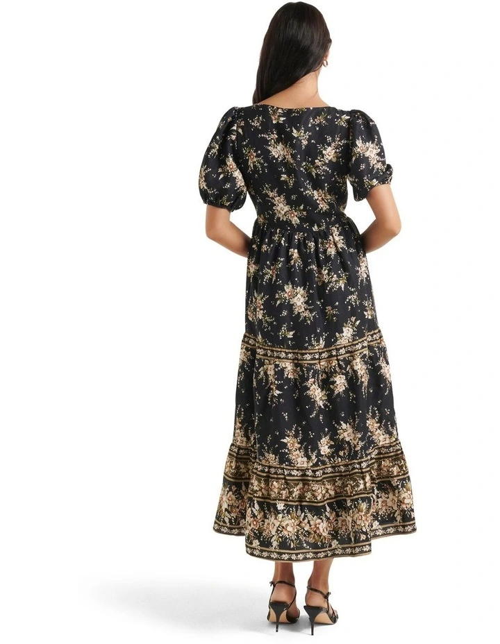 Cheap β Forever New Esme Ruched Front Midi π Dress In Black 𧨠4 Cheap β Forever New Esme Ruched Front Midi π Dress In Black 𧨠- Image 2