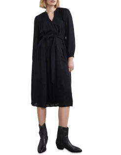 Brand new 😍 French Connection Shirred Midi 👗 Dress 🌟