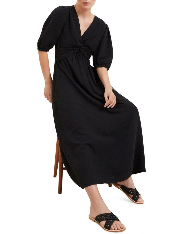 Outlet π Seed Heritage Cheesecloth Twist π Dress π 4 Outlet π Seed Heritage Cheesecloth Twist π Dress π - Image 2