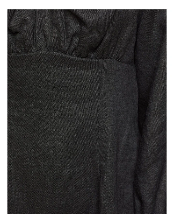 Top 10 π Oxford Peta Linen Blend π Dress Black π 8 Top 10 π Oxford Peta Linen Blend π Dress Black π - Image 6