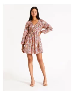 Outlet β Miss Shop V-Neck Gathered Bodice Babydoll π Dress In Bold Paisley π 12 Outlet β Miss Shop V-Neck Gathered Bodice Babydoll π Dress In Bold Paisley π -Sweetheart Sales Store unnamed file 2046