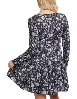 Brand new π All About Eve Lenny Floral Long Sleeve π Dress In Navy π 6 Brand new π All About Eve Lenny Floral Long Sleeve π Dress In Navy π -Sweetheart Sales Store unnamed file 2055