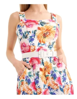 Best Pirce ⭐ Review Floral Splendour 👗 Dress In Multi 😍 -Sweetheart Sales Store unnamed file 213