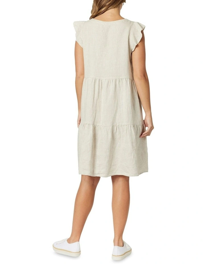 Best reviews of π Gordon Smith Ruffle Sleeve Linen π Dress In Natural π― 6 Best reviews of π Gordon Smith Ruffle Sleeve Linen π Dress In Natural π― - Image 4