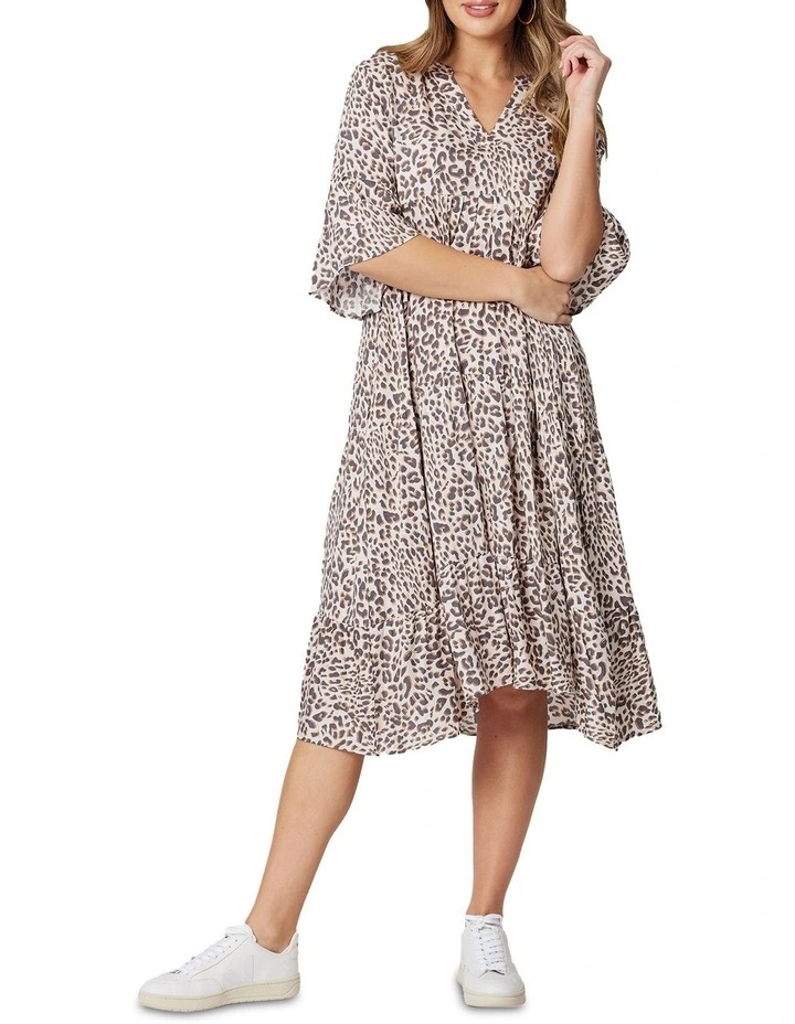 Cheap π Hammock & Vine Animal Print Tiered π Dress In Multi β 4 Cheap π Hammock & Vine Animal Print Tiered π Dress In Multi β - Image 2