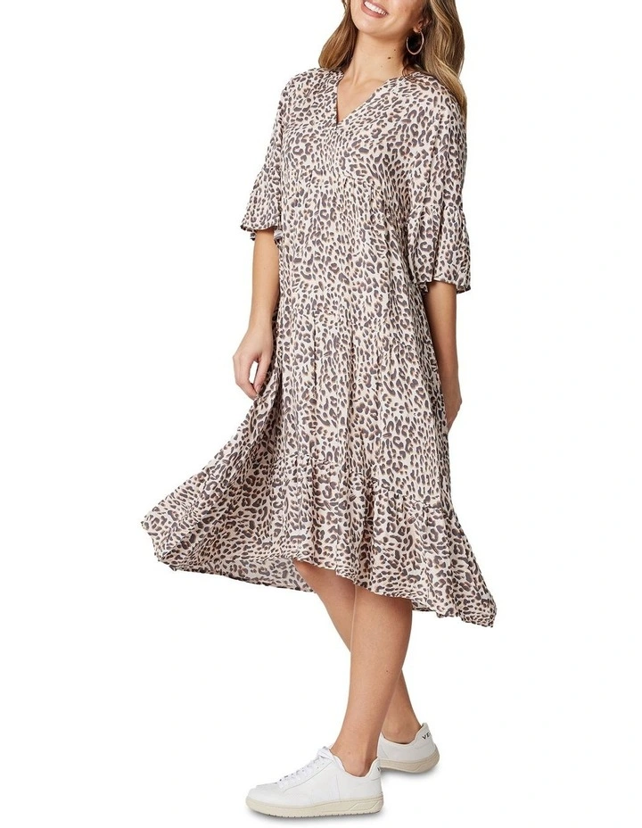 Cheap π Hammock & Vine Animal Print Tiered π Dress In Multi β 5 Cheap π Hammock & Vine Animal Print Tiered π Dress In Multi β - Image 3