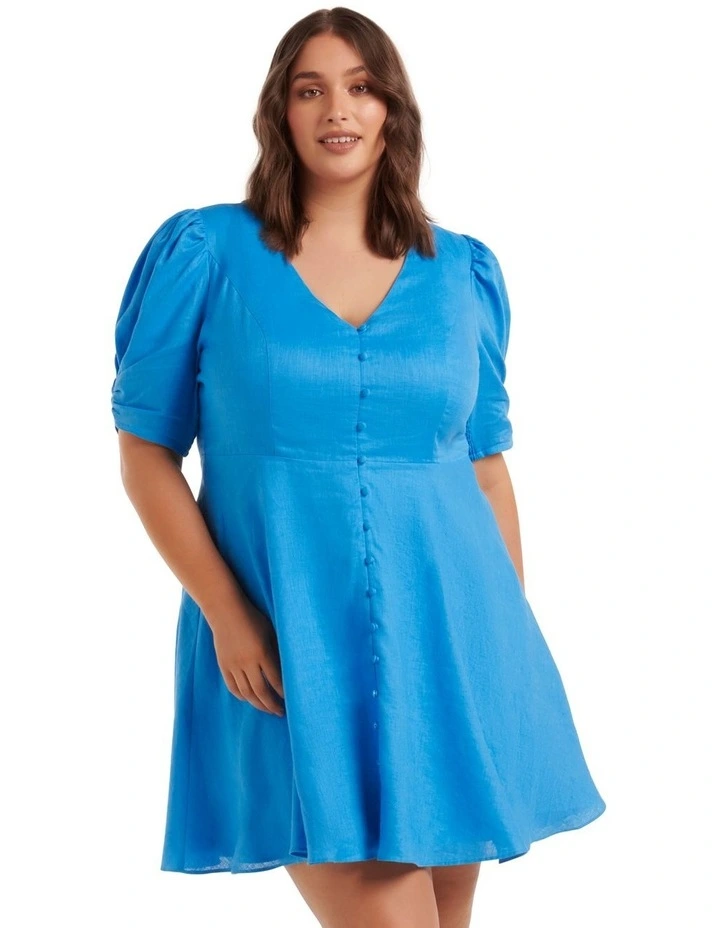 Best reviews of π Forever New Curve Robin Linen Seam Mini π Dress In Vivid Cornflower βοΈ 3 Best reviews of π Forever New Curve Robin Linen Seam Mini π Dress In Vivid Cornflower βοΈ