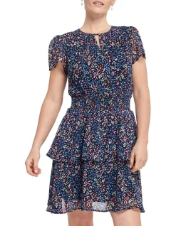 Best Pirce โญ Stella Blue Berry ๐ Dress In Multi ๐ฅ