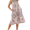 Best deal ✨ Yarra Trail Decorative Print 👗 Dress In Pink Multi 🧨 -Sweetheart Sales Store unnamed file 2211