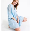 Best Sale 👏 Vero Moda Musthave 3/4 Sleeve Cotton 👗 Dress In Blue Bell ⌛ -Sweetheart Sales Store unnamed file 2220